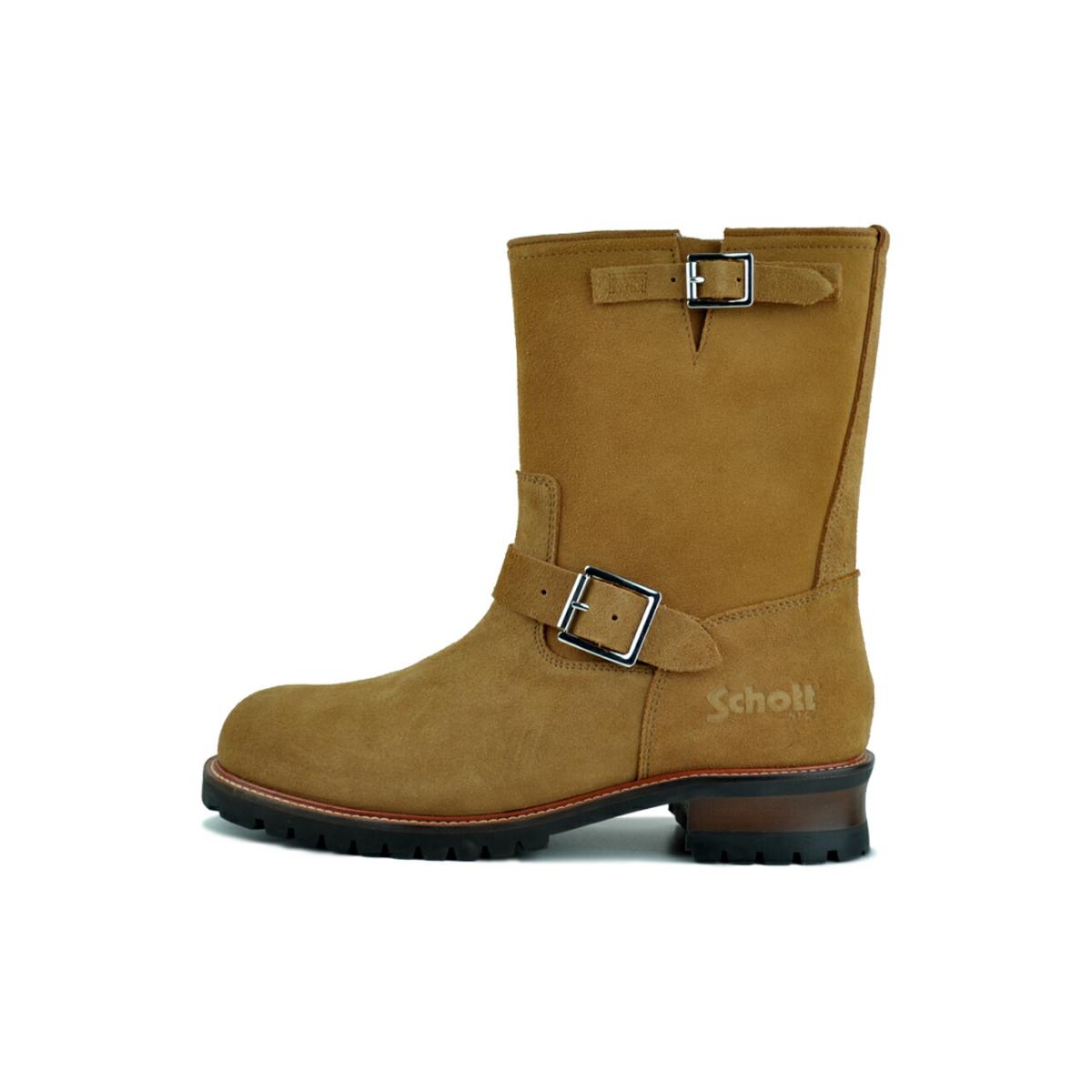 Schott N.Y.C（ショット） Schott ENGINEER BOOTS LONG BEIGE s28001
