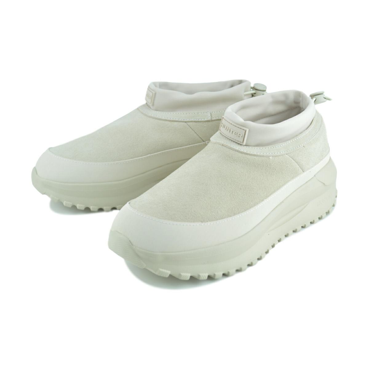HUNTER（ハンター） HUNTER U TRAVEL FLOW SUEDE TRAINER SHADED WHITE 