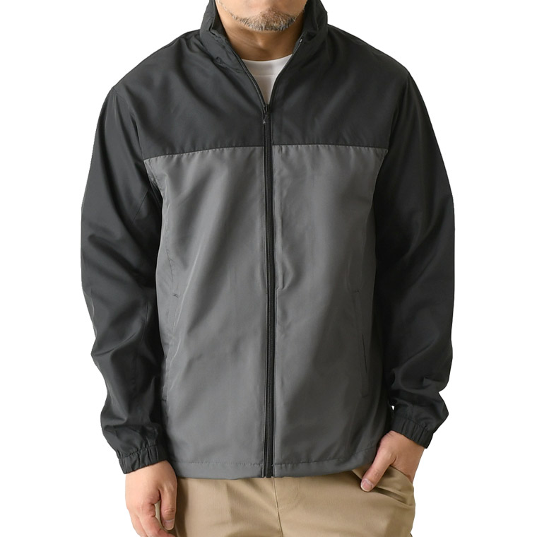 FIRSTDOWN ファーストダウン ウインドブレーカー メンズ スタンド ナイロンジャケット アウトドア ブランド 撥水 透湿 防花粉 UV対策【2B0344】 送料無料 通販A3 | FIRST DOWN | 13