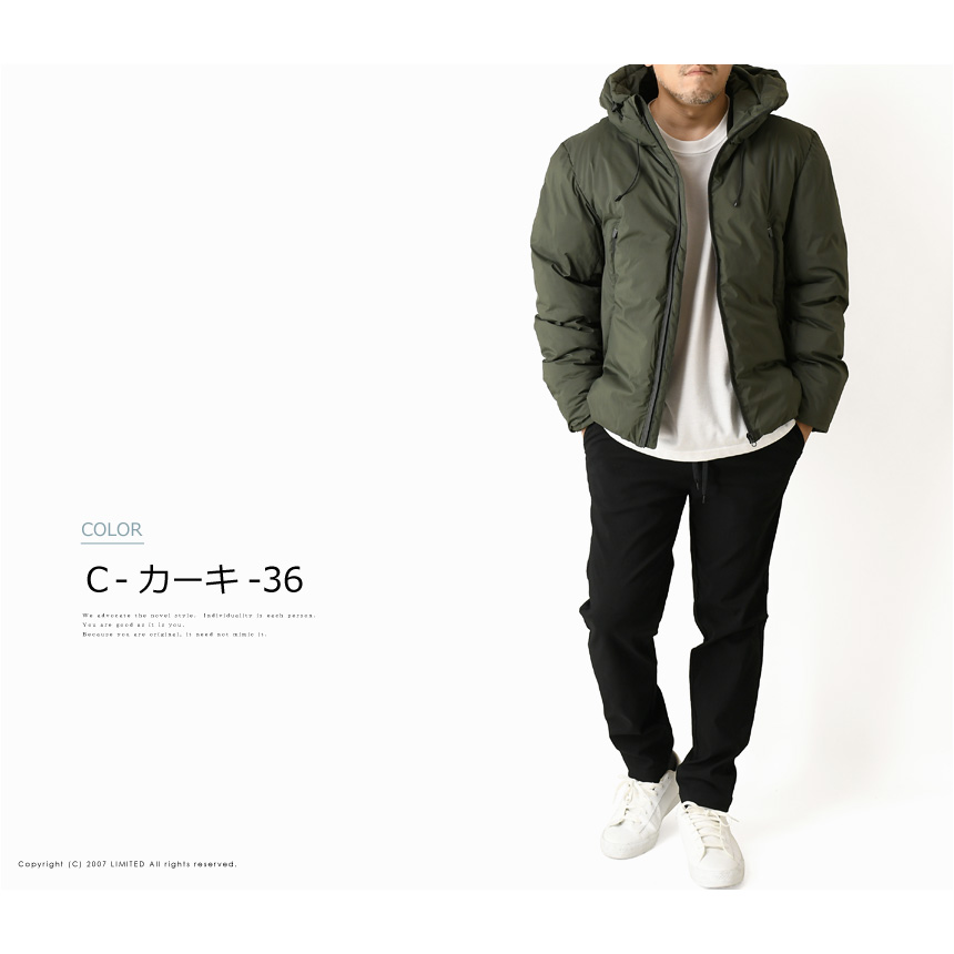 v12 中綿ハイブリッドジャケット　M 新品未使用 LIMITED SELECT（リミテッドセレクト） 中わたダウンジャケット メンズ