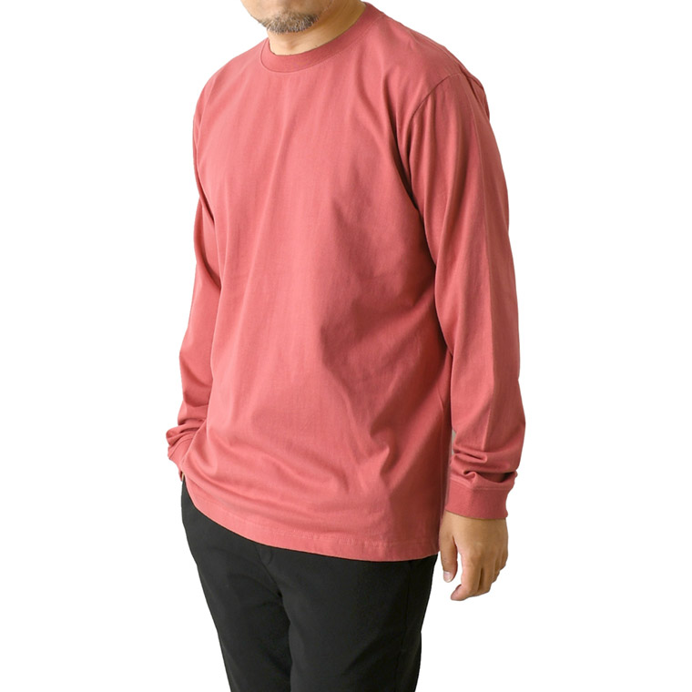 6.6オンス プレミアムコンフォートTシャツ メンズ 無地 長袖 カットソー ヘビーウェイト 厚手 しっかり 【DF1201】 送料無料 通販A15 | LIMITED SELECT | 07