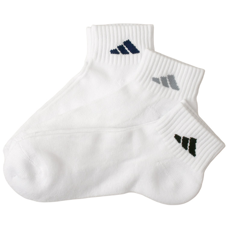 adidas アディダス ソックス 3P メンズ 靴下 ブランド ロゴ