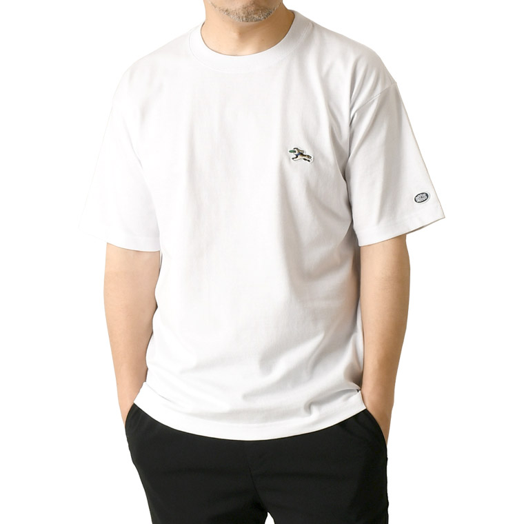 【関税込】 半袖Tシャツ - オフホワイト オフホワイト 【定番】無地半袖Tシャツ 大きいサイズ