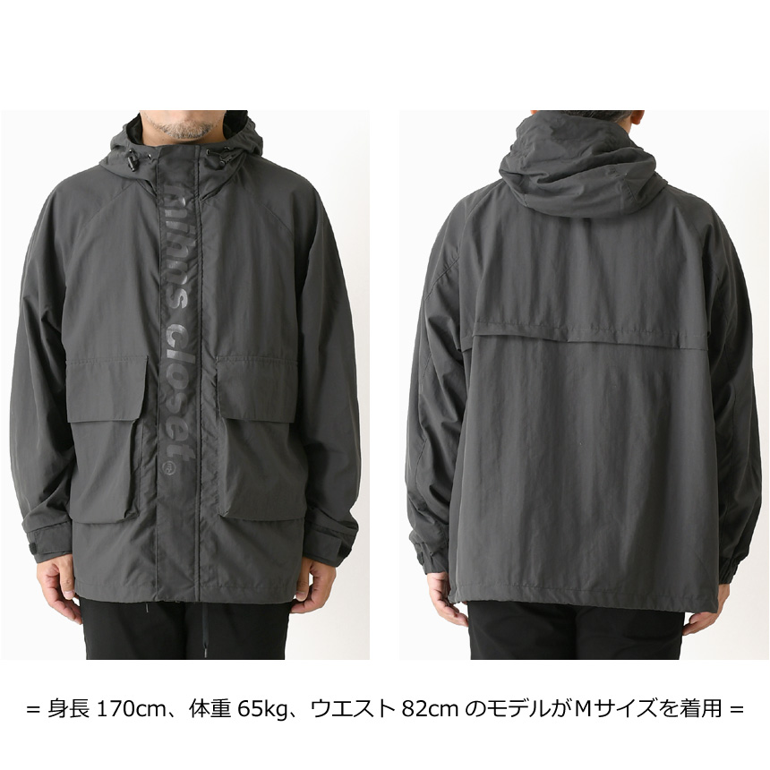 mihns closet ミンズクローゼット 裏メッシュ ウインドパーカ メンズ マウンテンパーカー 韓国 ストリート スタイル スポーツ MIX 【E3-1214】 送料無料 通販A3 | LIMITED SELECT | 09