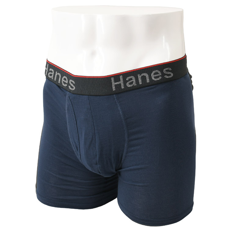 Hanes ヘインズ 1P メンズ ボクサーパンツ 下着 アンダーウェア トランクス ブリーフ Co...