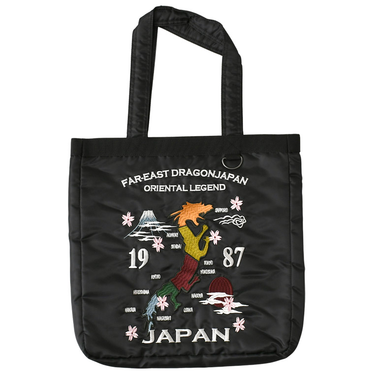 LIMITED SELECT（リミテッドセレクト） トートバッグ メンズ 和柄 刺繍