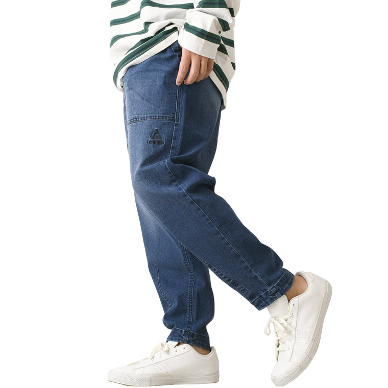 GERRY（ジェリー） ワイドテーパード ベイカーパンツ メンズ
