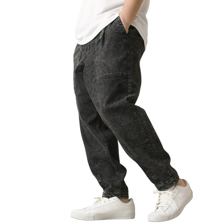 GERRY（ジェリー） ワイドテーパード ベイカーパンツ メンズ