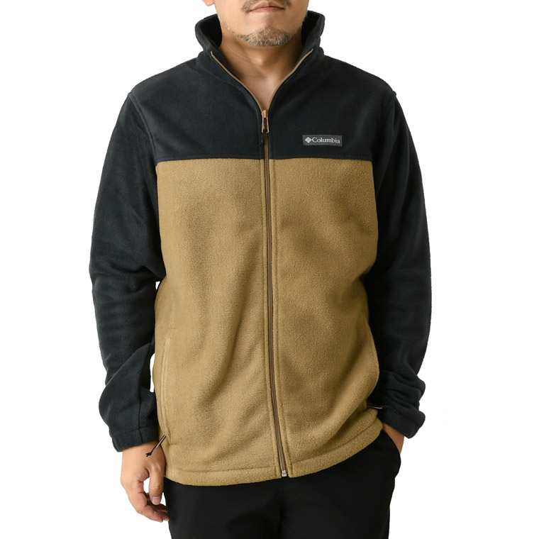 Columbia コロンビア フリースジャケット メンズ XL 古着 Columbia（コロンビア） スティーンズマウンテンフルジップフリース2.0