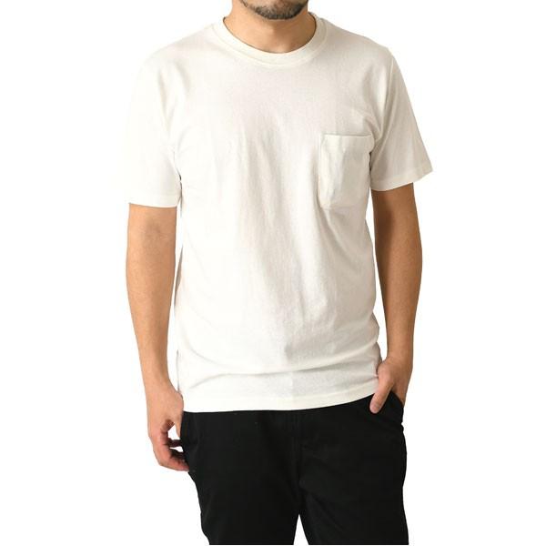 無地 Tシャツ メンズ 半袖 カットソー ポケット付き 綿 コットン 送料無料 通販A1｜limited｜02