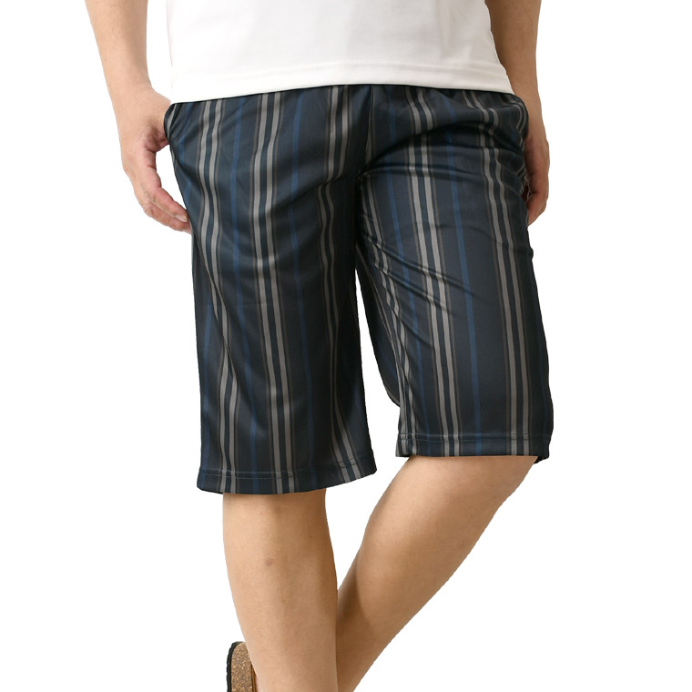 接触冷感 吸汗 速乾 ハーフパンツ メンズ ひざ下 ストレッチ ショートパンツ ドライ UVカット 夏用 総柄 スポーツ 派手 アウトドア【RQ1136】送料無料 通販A15 | LIMITED SELECT | 12
