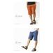接触冷感 吸汗 速乾 ハーフパンツ メンズ ひざ下 ストレッチ ショートパンツ ドライ UVカット 夏用 総柄 スポーツ 派手 アウトドア 【RQ1136】送料無料 通販A15 関連画像4