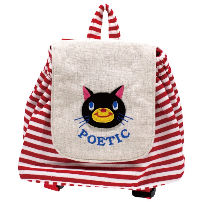 POETIC 名入れベビーリュック 4柄 ネコ フレンチブルドッグ ゾウ