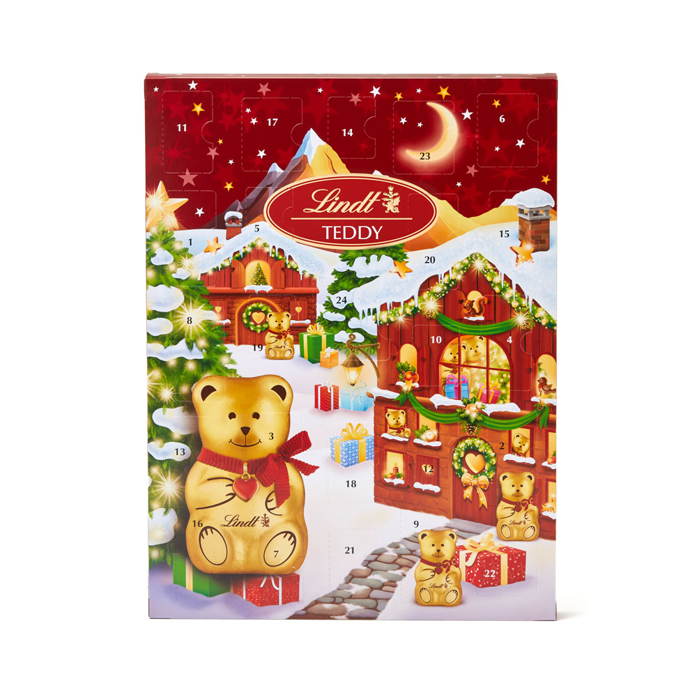 リンツ（Lindt） チョコレート リンツテディ レッドナイトアドベント