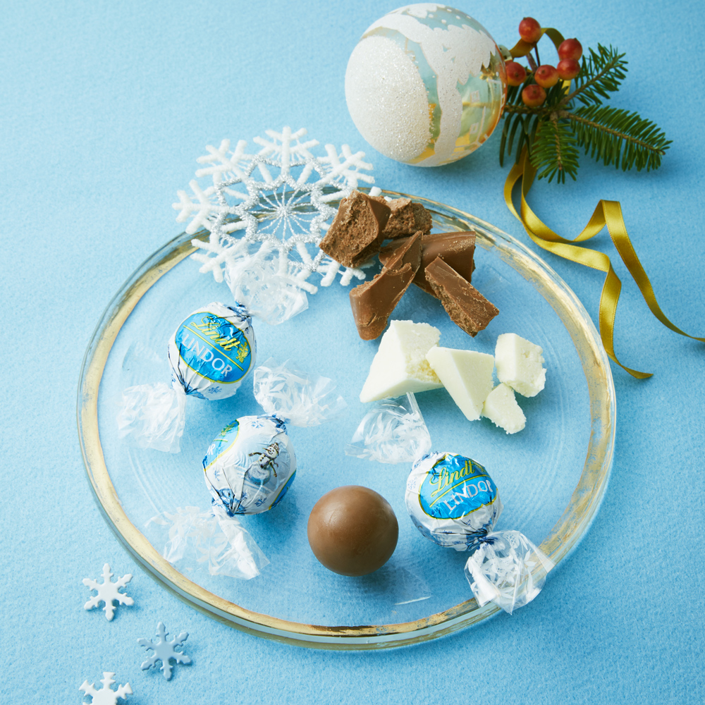 リンツ（Lindt） リンドール スノーマン 3個入 : リンツ チョコレート