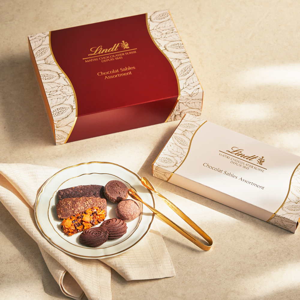 リンツ（Lindt） ショコラサブレアソート S : リンツ チョコレート