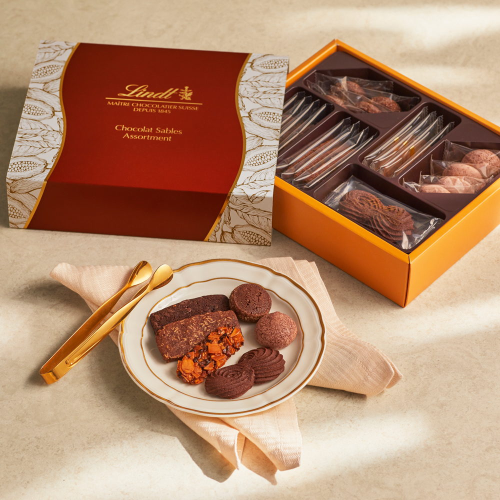 リンツ（Lindt） ショコラサブレアソート L : リンツ チョコレート