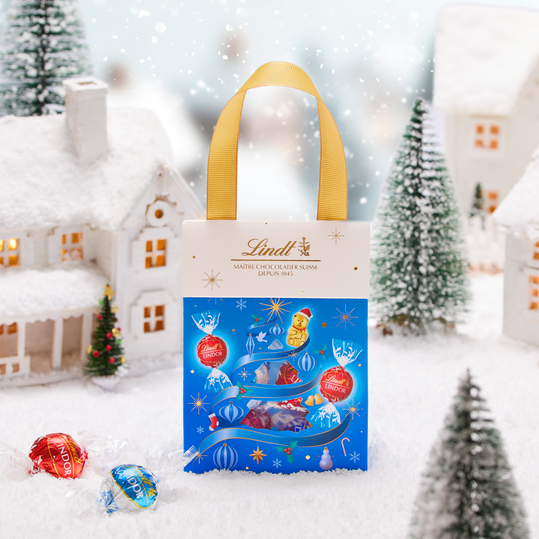 リンツ（Lindt） リンドールバッグ 4個入 XM25 : リンツ チョコレート