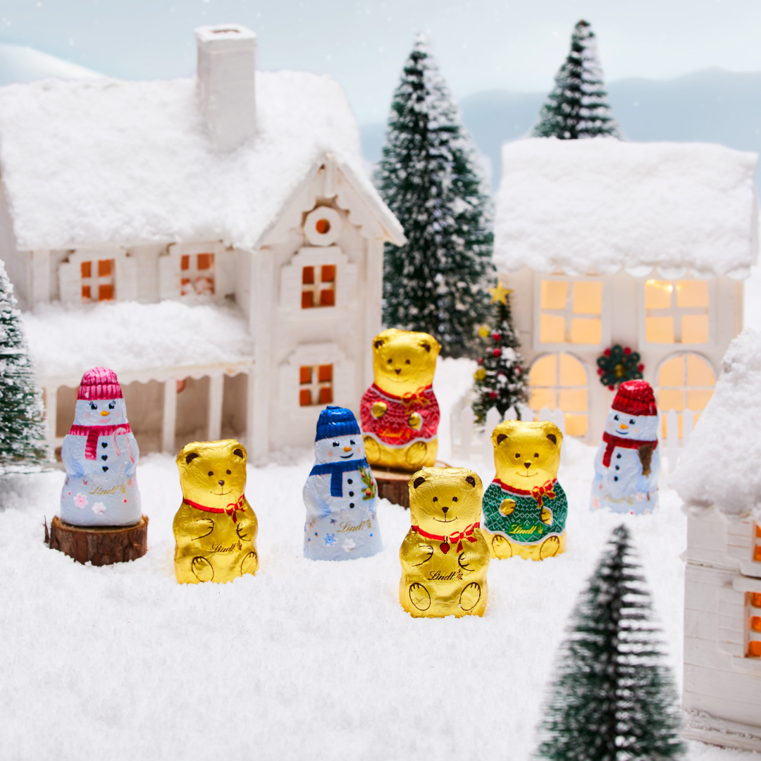 リンツ（Lindt） ミニスノーマン 10g×5個 : リンツ チョコレートLindt