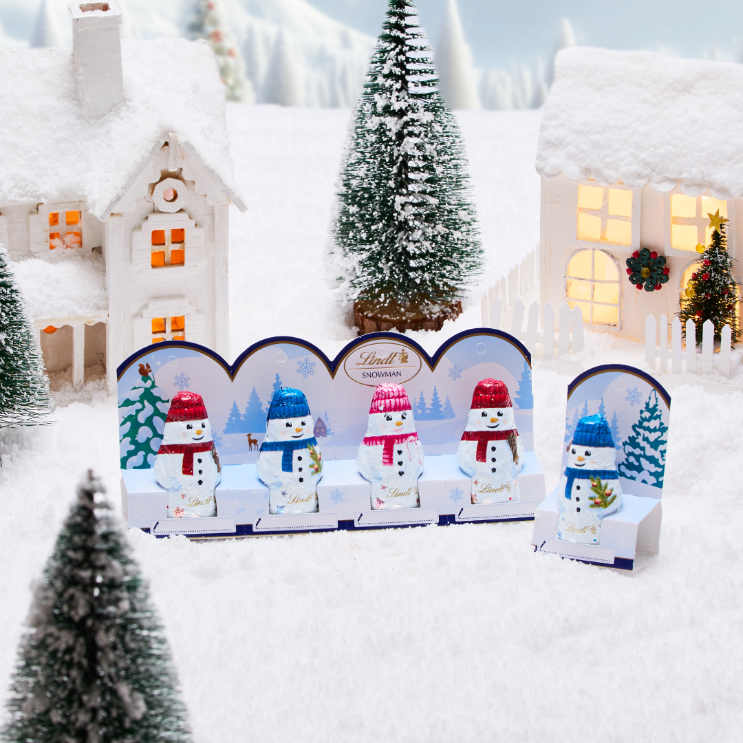 リンツ（Lindt） ミニスノーマン 10g×5個 : リンツ チョコレートLindt
