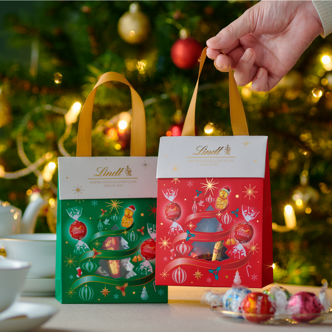 リンツ（Lindt） リンドールバッグ 6個入 グリーン XM25 : リンツ