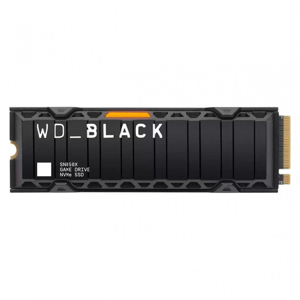 WESTERN DIGITAL WD_BLACK SN850X SSD M.2 NVM Express 1TB with Heatsink