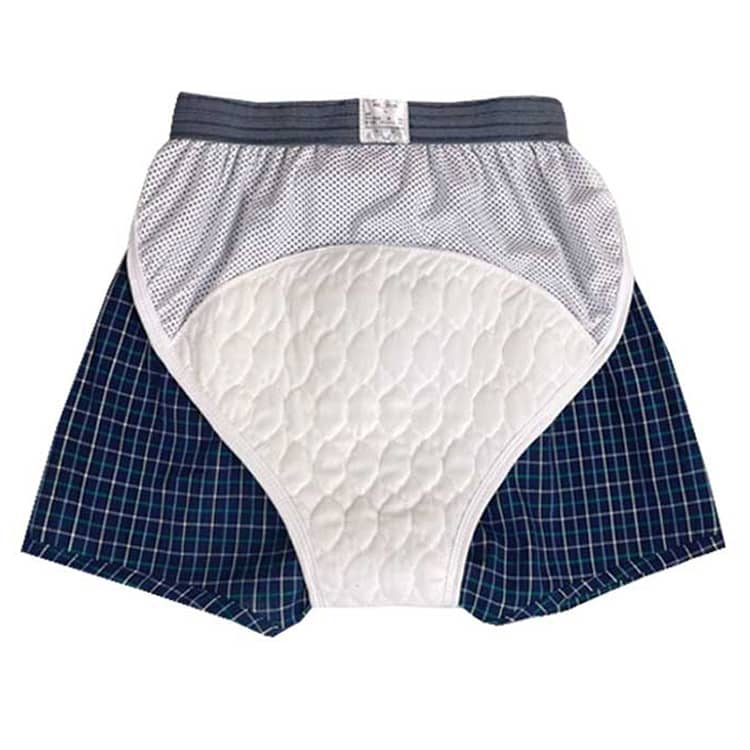 尿漏れパンツ パンツ 便漏れパンツ ゆったり メンズ 軽失禁 洗濯可 吸水ショーツ 安心パンツ 背面大型パッド 目立たない 失禁パンツ 中失禁 尿漏れ |  | 02