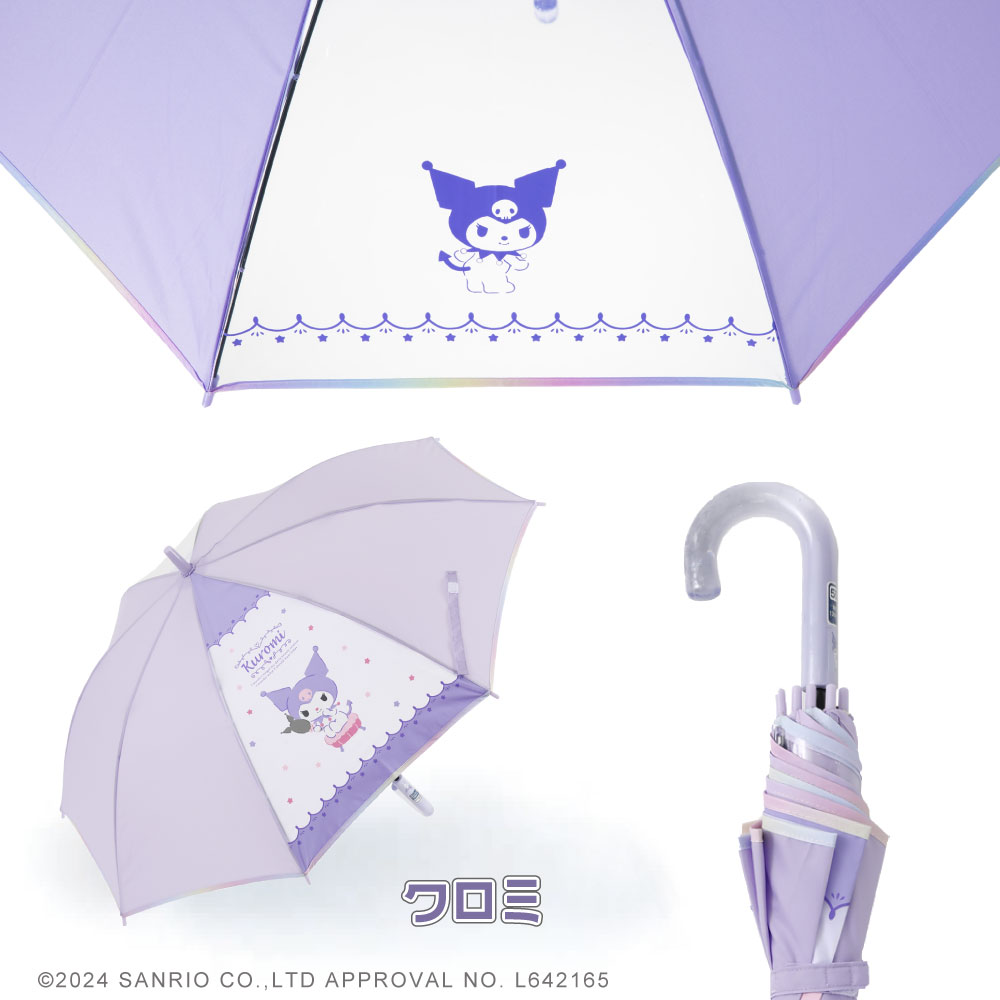 Sanrio Characters サンリオキャラクターズ グッズ １コマ透明 アンブレラ キッズ 子供用 55cm 雨傘 | sanrio | 02