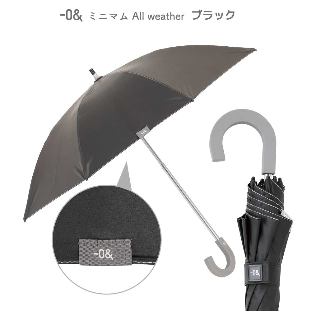 ゼロアンド -0＆ 晴雨兼用日傘 40cm ミニパラソル アンブレラ ユニセックス linedrop...