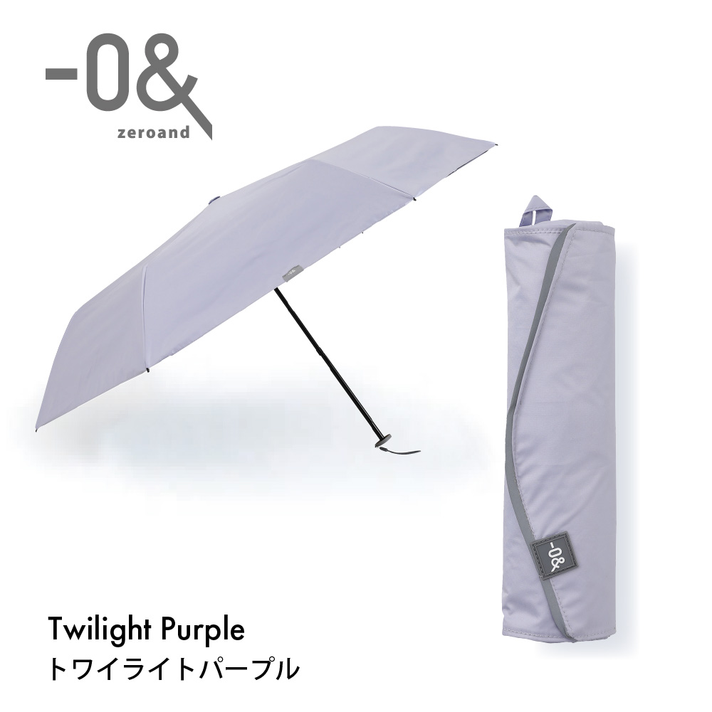 -0＆ ゼロアンド 60cm 晴雨兼用日傘 軽量 パラソル ユニセックス | 折り畳み傘 ギフト 父...
