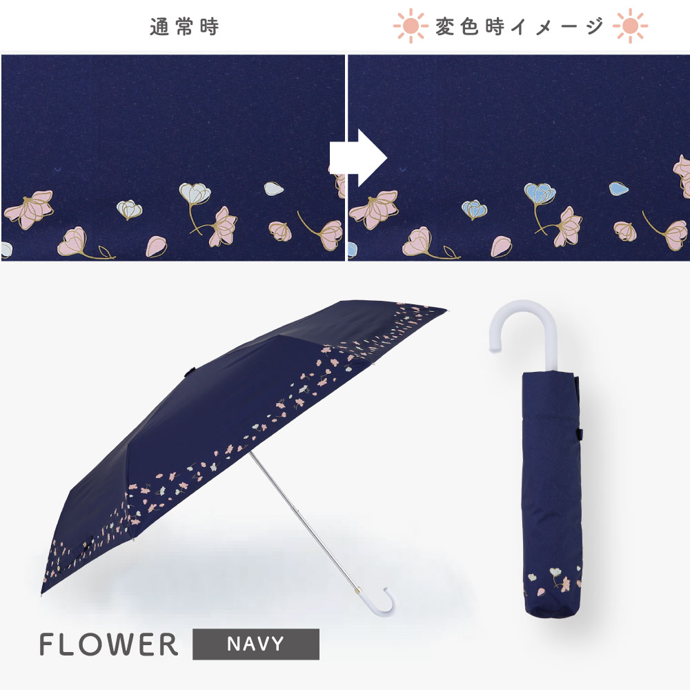 色が変わる日傘 彩傘 いろかさ irokasa レディース 日傘 晴雨