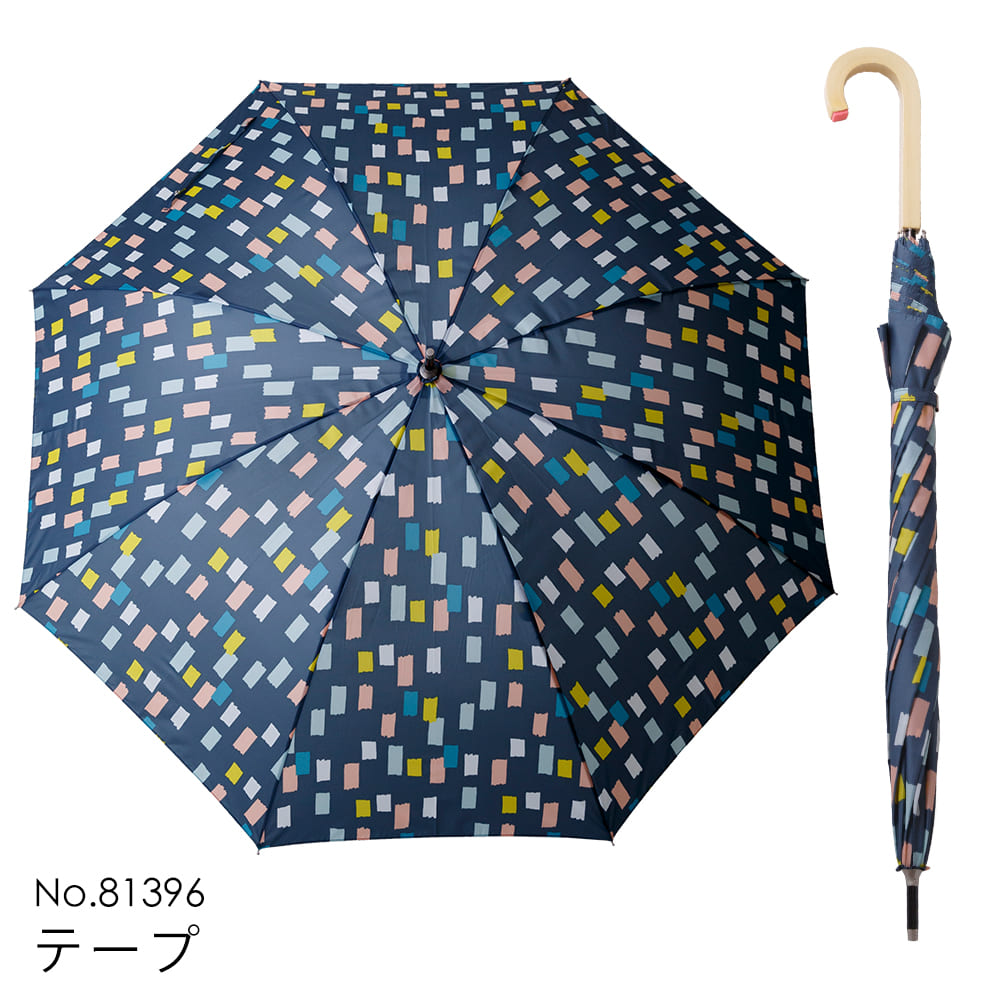 korko コルコ 58cm 雨傘 レディースアンブレラ 手開き式 長傘 北欧 傘 