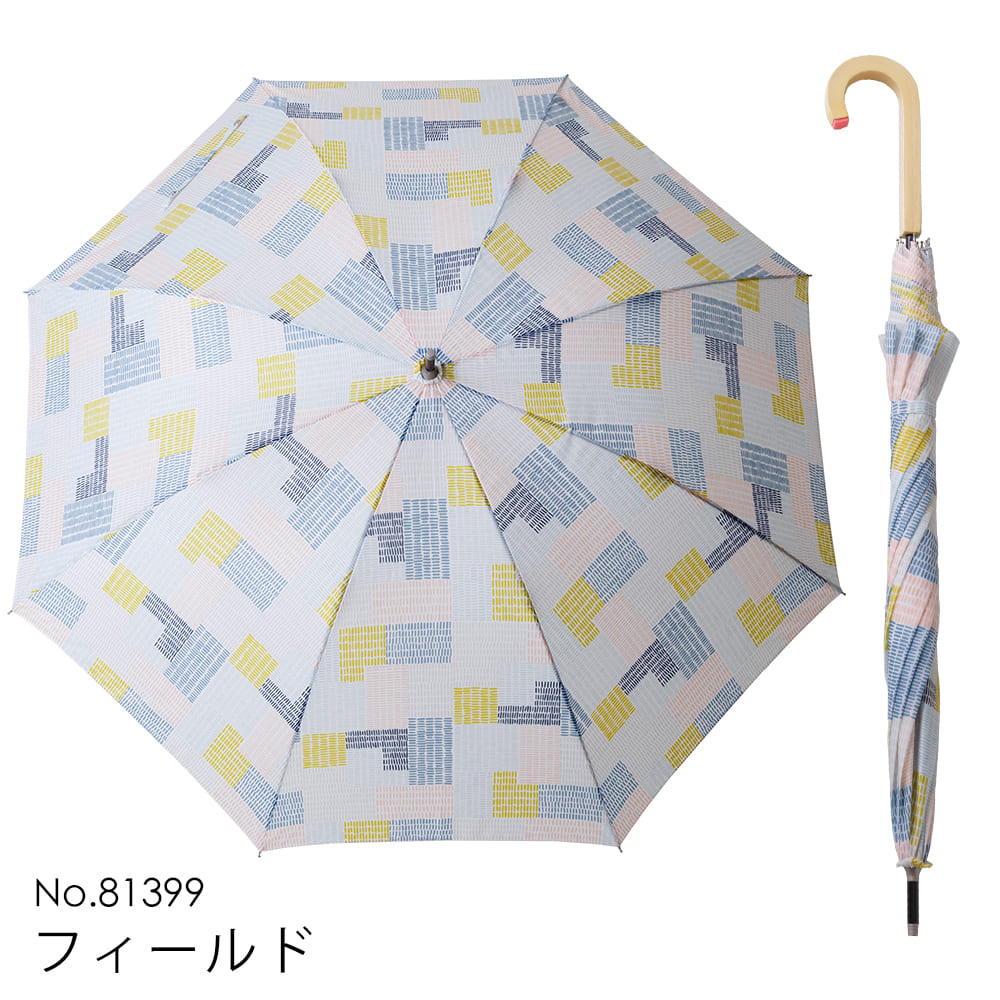 korko コルコ 58cm 雨傘 レディースアンブレラ 手開き式 長傘 北欧 傘 かさ シンプル 幾何学 軽い 小花 動物 雨具 おしゃれ オシャレ 大きい｜linedrops｜14