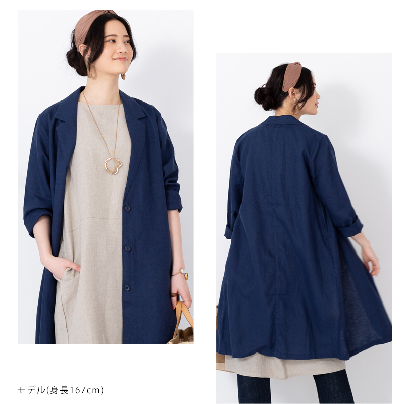 SHIPS - 新品 SHIPS リネンライク チェスターコート 定価20350円