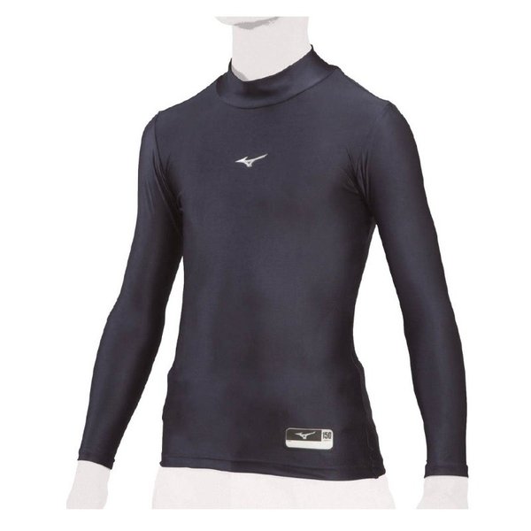 ミズノ　長袖アンダーシャツ　バイオギア　Sサイズ　黒 MIZUNO（ミズノ） ブラック140のみ 野球 バイオギア ジュニア用