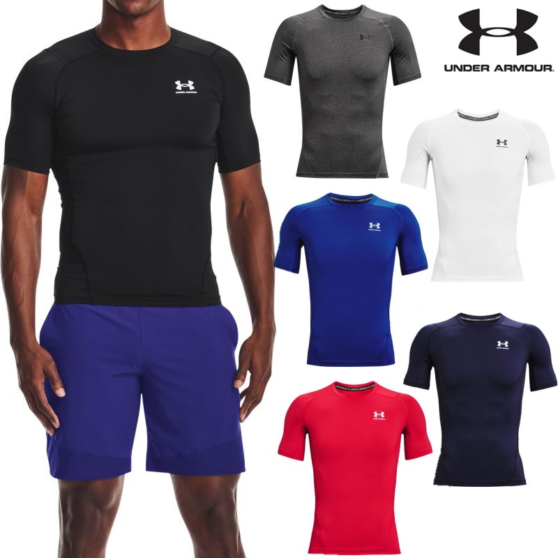 人気の贈り物が UNDER ARMOUR アンダーアーマー 丸首 半袖 アンダーシャツ Sサイズ以下