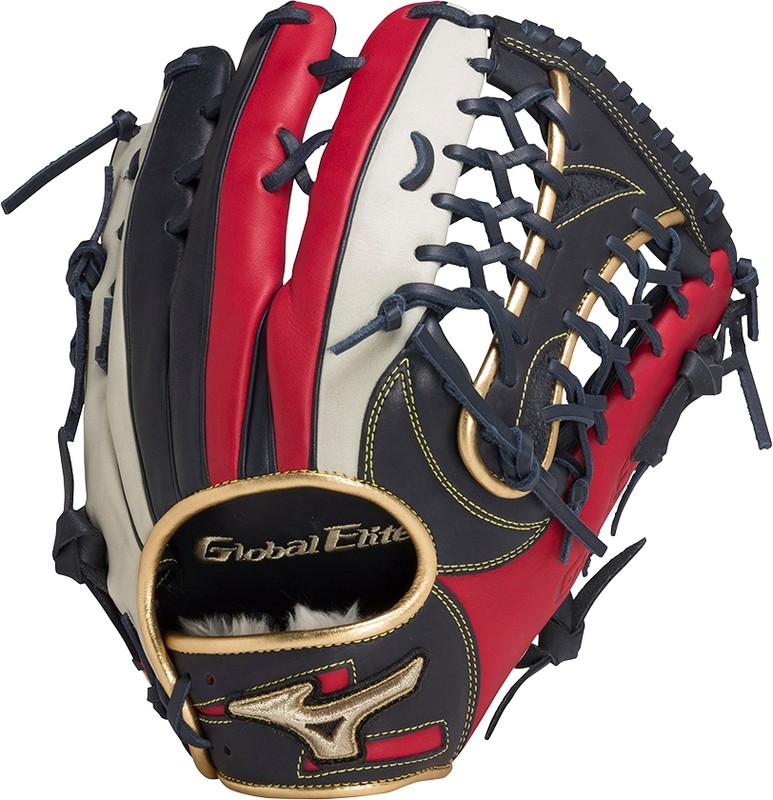 MIZUNO（ミズノ） 野球 軟式グラブ グローブ グローバルエリート 勝色