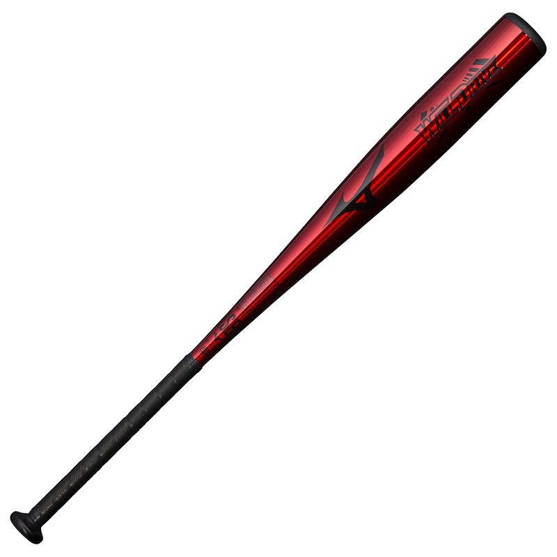 ミズノ 野球 軟式金属バット 83cm 平均690g 超々ジュラルミン トップバランス WILLDRIVE RED 1CJMR16483