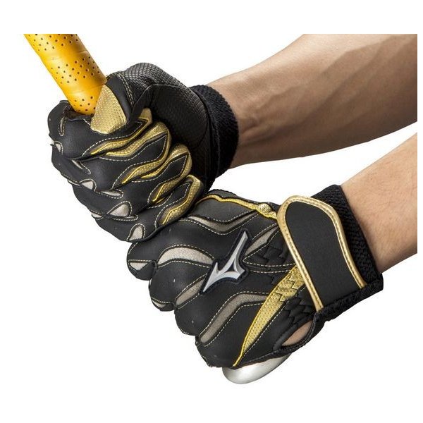MIZUNO（ミズノ） Sサイズのみ 野球 バッティンググローブ 手袋 両手用