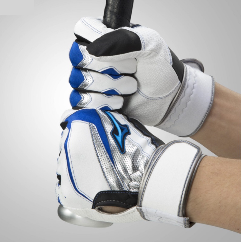 MIZUNO（ミズノ） 野球 バッティンググローブ 手袋 WILLDRIVE BLUE