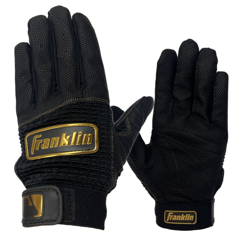 Amazon | Franklin Pro Classic バッティンググローブ 白×金 L