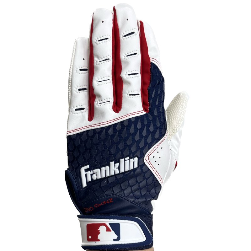 フランクリン 野球 バッティンググローブ 手袋 2ND-SKINZ 両手用 