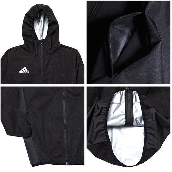 adidas（アディダス） フルジップサウナスーツ 減量着 日本人向け