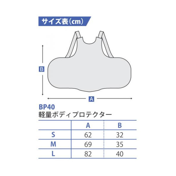 日本産 マーシャルワールド MARTIAL WORLD 軽量ボディープロテクター