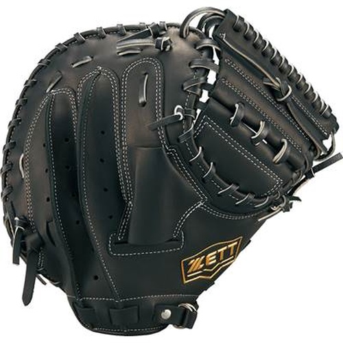 【美品】ZETT ウイニングロード キャッチャーミット 軟式 大人用 ブラック ゼット（ZETT） 野球 軟式 キャッチャーミット 捕手用 ウイニング