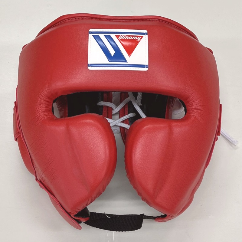 Winning ボクシング ヘッドギア フェイスガードタイプ ウィニング ウイニング ヘッドガード 赤 青 黒 白 FG2900