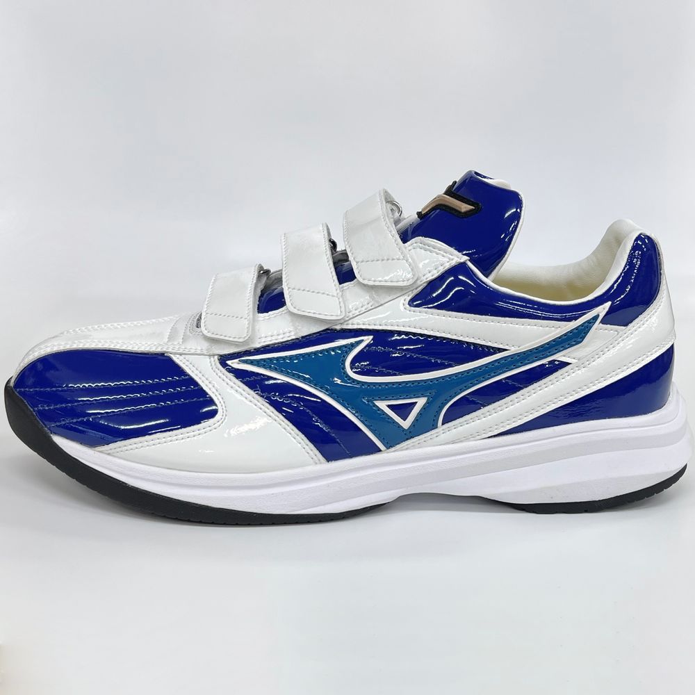 MIZUNO 25.5、29cmのみ マリンブルー×ホワイト ミズノ 野球