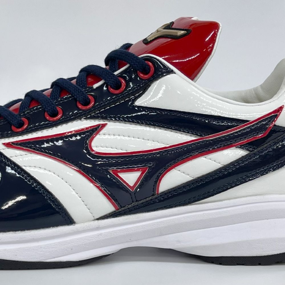 Mizuno ランニングシューズ ネイビー/レッド MIZUNO（ミズノ） 【サイズ交換送料無料】ネイビー×レッド 野球