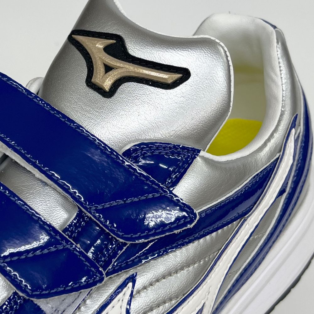 MIZUNO 26cmのみ シルバー×マリンブルー ミズノ 野球