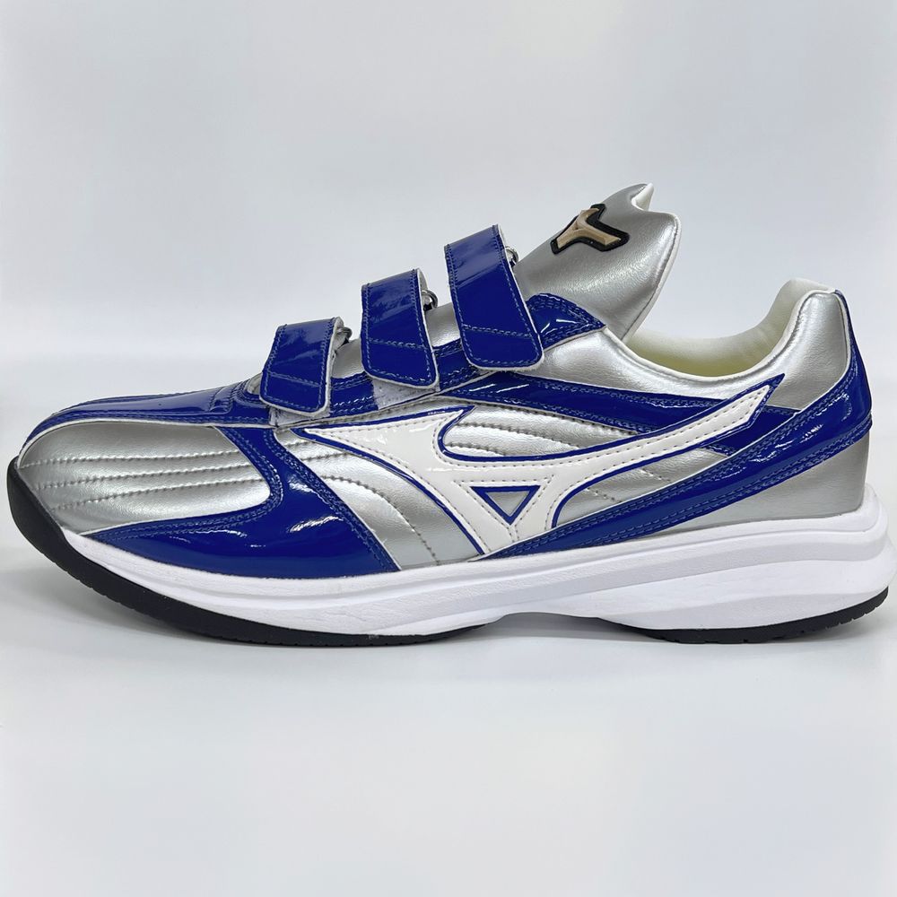 MIZUNO 26cmのみ シルバー×マリンブルー ミズノ 野球